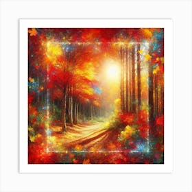 Autumn Forest Art Print