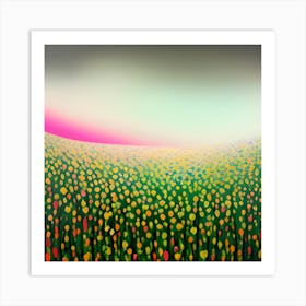 Pink Aura Art Print