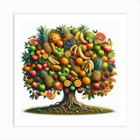 Fruit Tree Art Print