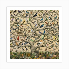 Birds Of Many Climes, Cfa Voysey (3) 1 Art Print