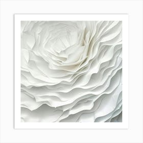 Paper Flower Art Print