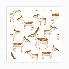 Deer 3894103 1280 Art Print