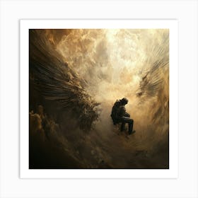 Angel Wings Art Print