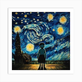 Starry Night 2 Art Print