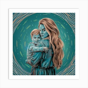 Mother And Child Art Print