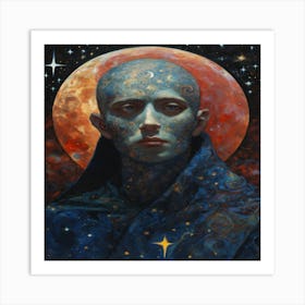 'The Moon' 1 Art Print