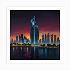 Burj Al Arab Art Print