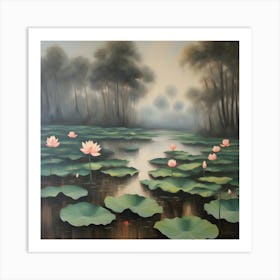 Water Lilies Art Print