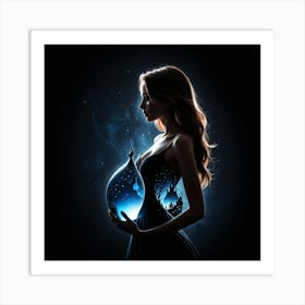 Blue dreams Art Print