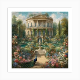 house of blossom Art Print