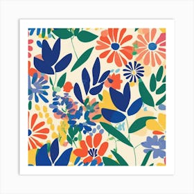 Floral Pattern 2 Art Print