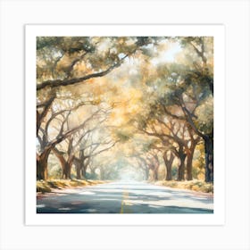 Charleston Road Art Print