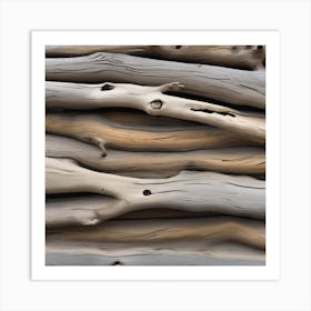 Driftwood Art Print