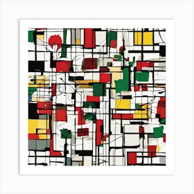 Abstract Painting 16 Art Print