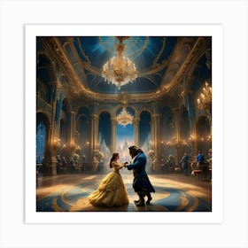 Beauty And The Beast Art Print