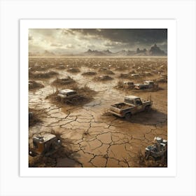 Desert Landscape 15 Art Print