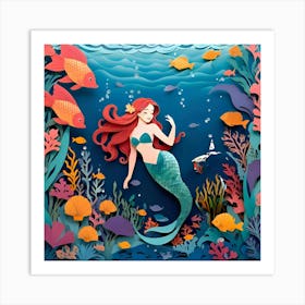 Little Mermaid Art Print