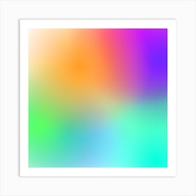 Colorful Abstract Background 1 Art Print