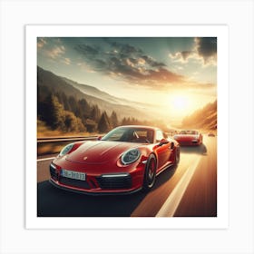 Porsche 911 Gt3 2 Art Print