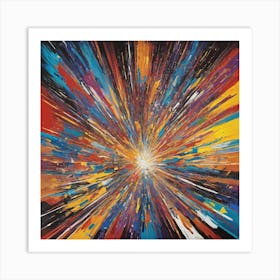 Burst Art Print