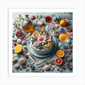 'Cake' Art Print
