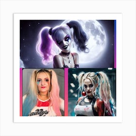 Harley Quinn Art Print