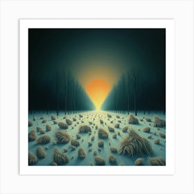 'Dark Forest' 3 Art Print