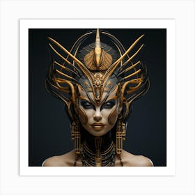 Egyptian Goddess 1 Art Print