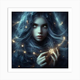 Dark Fairy Art Print