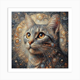 Bengal cat 2 Art Print