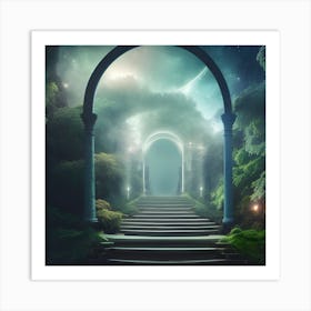 Mystical Arch Art Print