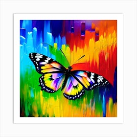 Colorful Butterfly 23 Art Print