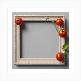 Frame With Tomatoes 4 Art Print