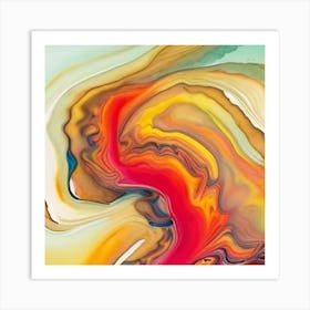 Abstract Painting 33 Art Print