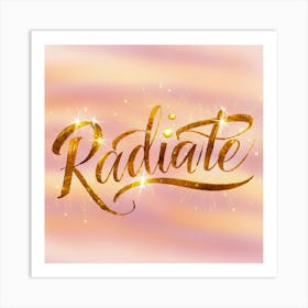 Radiante Art Print