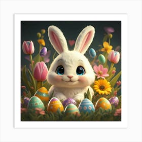 Easter Bunny 2 Art Print