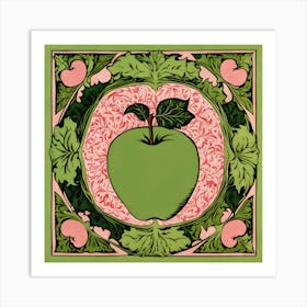 Apple In A Frame Art Print