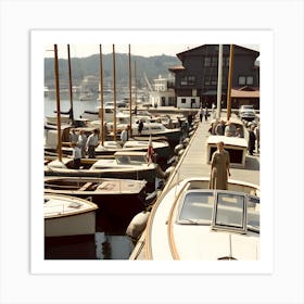 The Old Marina ~Reimagined 143 Art Print