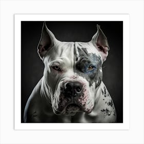 Pitt dog Art Print