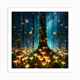 Fairy Forest 1 Art Print