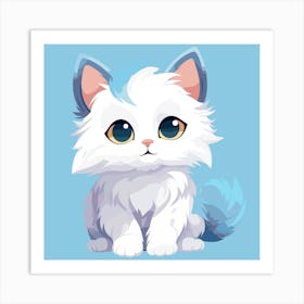 cute kitten 2 Art Print