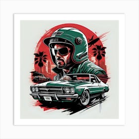 Gta San Andreas Art Print