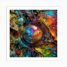 The eye of Trust Art Print