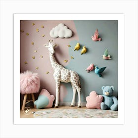 Giraffe Art Print