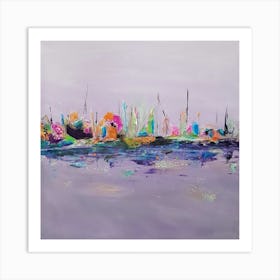 Sailboats Art Print