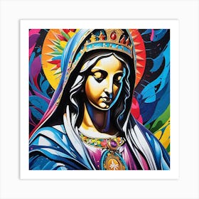 Virgin Mary 9 Art Print