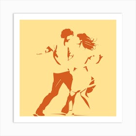 Dancing Couple Art Print