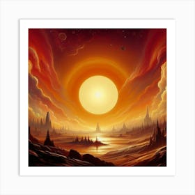 Nebula 35 Art Print