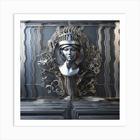 Queen Of Hearts Metal Wall Art Uk Art Print