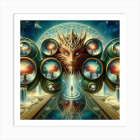 Shamanism 2 Art Print